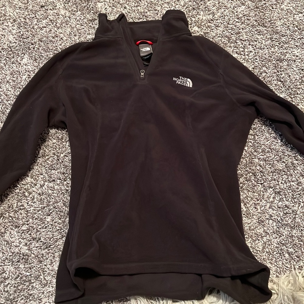 Black North Face soft fitted jacket
